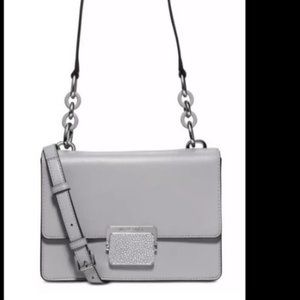 Michael Kors Luxe Leather Flap Bag NWT